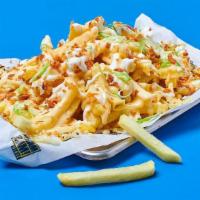 Garlic Mayo Loaded Fries  · Golden fries covered in cheese sauce, loaded up with spring onion, crispy onion, and garlic ...