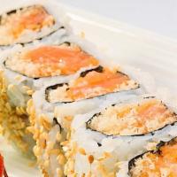 Spicy Salmon Roll (6) · *Consuming raw or undercooked meats, poultry, pork, seafood, shellfish or eggs may increase ...