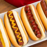 Hot Dogs · Grilled Nathan's ™ hot dogs with your choice of toppings.