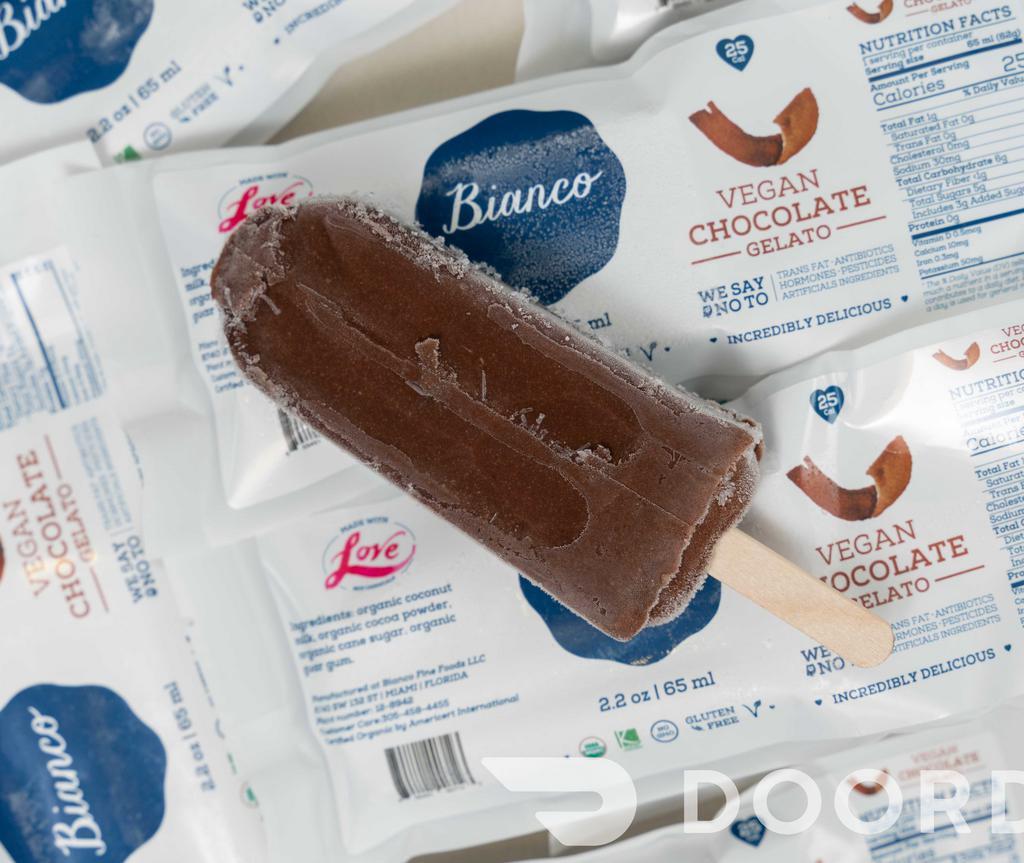 10 Vegan Chocolate Popsicles · Vegan Chocolate: Vegan -gluten Free - non gmo - no egg- no trans fat- no white sugar- no emulsifier- no peanuts - no soy- no nuts - no corn syrup.