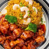 General Tso'S Chicken · Hot and spicy. Tender chunky chicken meat marinated and quickly fried till crispy served ove...