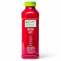 Rockin Beet, Cold Pressed Juice (Detox) · Beet, carrot, apple, lemon and ginger.

The Rockin Beet cold pressed juice contains the acti...