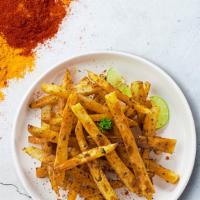 Free The Fries · (VEG) Idaho potato fries cooked until golden brown and garnished with salt.