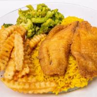 Tilapia Plate · . comes with 2 sides.
