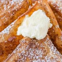 French Toast · four pieces of french toast.