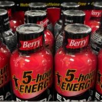 5 Hour Energy · 5 hour energy extra strength berry.