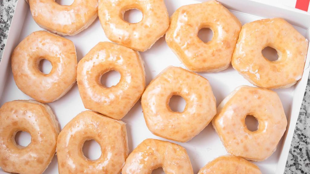 One Dozen Glazed Donuts · One dozen all glaze