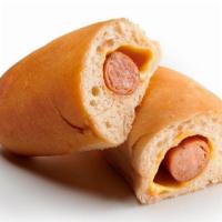 Single Regular Kolache · Savory meats and cheese inside our delicious bread.  Choose from plain sausage, sausage & ch...
