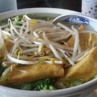 Tofu Noodle Soup · 