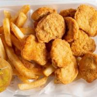 10 Pc Chicken Nuggets With Fries  · 10 PC Chicken Nugget served with french fries