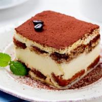 Tiramisu · Italian styled coffee cake.