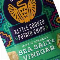 Sea Salt & Vinegar (5.5 Oz) · Sea Salt & Vinegar kettle cooked chips