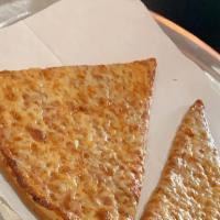 Daily Cheese Slice · Flippin' pizza sauce & 100% whole milk Mozzarella.