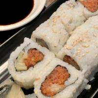 Spicy Tuna Roll · Consuming raw or undercooked meats, poultry, seafood, shellfish, or eggs may increase your r...