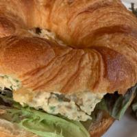 Chicken Salad Sandwich · Item made with nuts. Grilled chicken mixed with toasted almonds, fresh grapes, chives, parsl...
