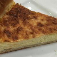 4 Cheese Quiche · 4 Cheese made with Ricotta, Mozzarella, Cheddar, and Swiss Cheese.