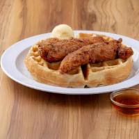2 Chicken & 1 Waffle · 2 Hand Breaded-to-Order Tenders Paired with 1 Fresh Made Waffle