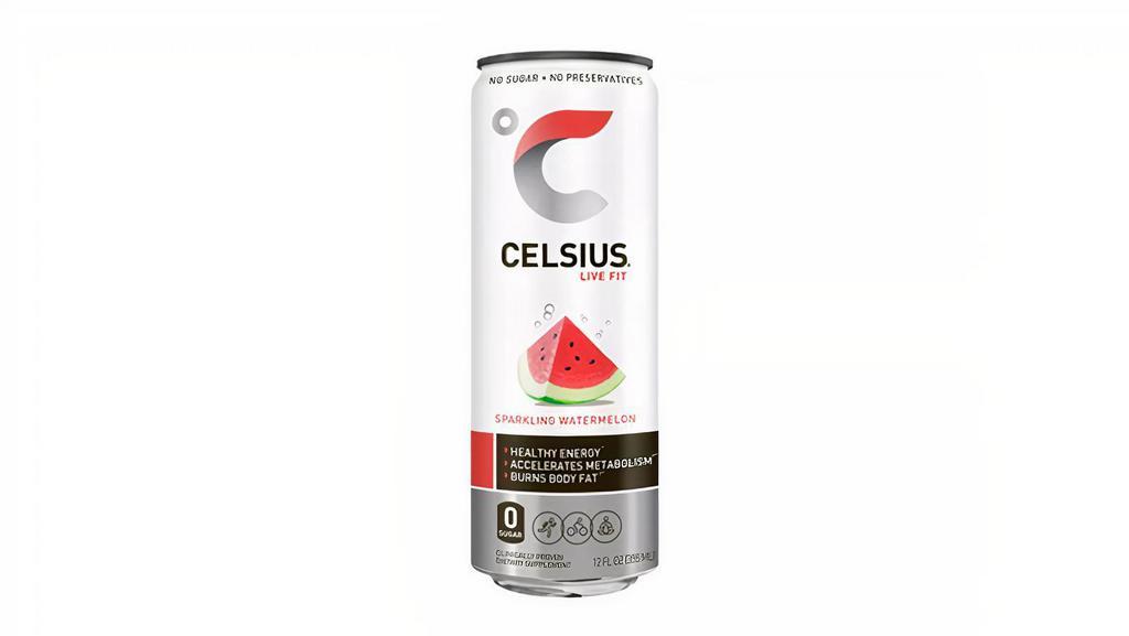 Celsius Sparkling Watermelon · 12 oz (354.8 ml)