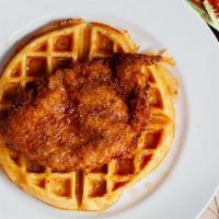 Waffle & Chicken Sliders App · 3 Chicken Tender Waffle Sliders