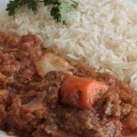 Legumes W./Oxtail · Legumes is another authentic food item only found in Haitian Cuisine. It's a mix of vegetabl...