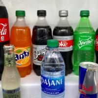 2-Liter Soda · Choice of Coke, Diet Coke, Sprite, Fanta Orange, & Barq's Rootbeer,