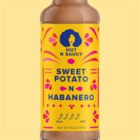 Sweet Potato N Habanero Hot Sauce · Spicy and velvety sweet potato hot sauce with habaneros and warm spices
