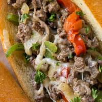 Philly Cheesesteak Sandwich · Our take on the classic Philly cheesesteak.