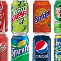 Soda · different type of soda (coke, Diet Coke, Coke Zero, sprite, sunkist)