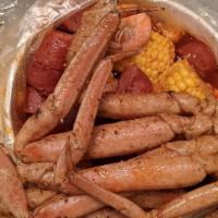 Snow Crab Legs 3 Clusters · Three  clusters. Seafood boil comes with one corn, and two potato.