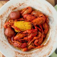 Crawfish · One pound crawfish. Seafood comes with one corn and two potato.