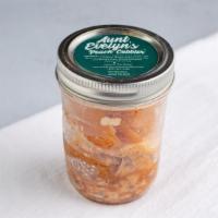 Peach Cobbler Jar
 · Our popular Single Special is now available in half pint jars. Sold as a set of four.