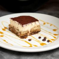 Tiramisu Cake · Tiramisu is a coffee-flavored Italian dessert. It is made of ladyfingers dipped in coffee, l...