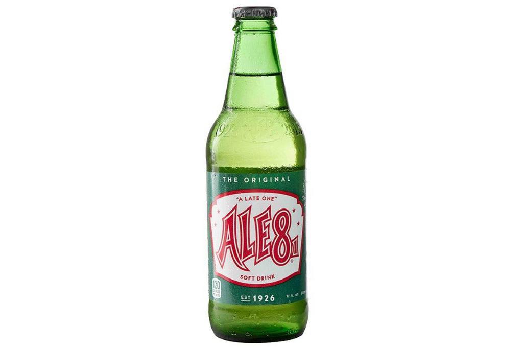 Ale 8-One   · Lightly carbonated soda and made with real ginger and citrus