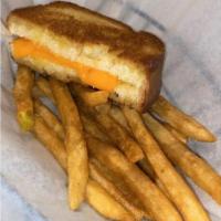 Kid Grilled Cheese & Fries · 