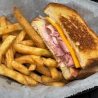 Kid Ham Sandwich & Fries · 