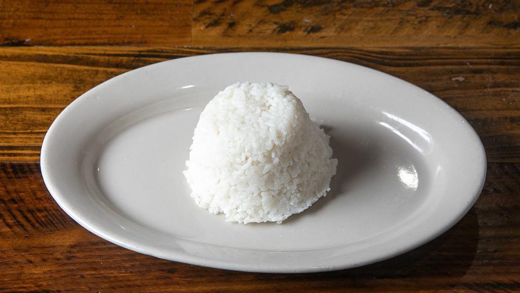 Arroz · White rice.