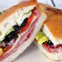 Italian Combo · Chef recommended. Ham, salami and provolone