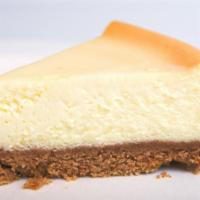 Cheesecake · Creamy, traditional, rich, NY-style cheesecake.