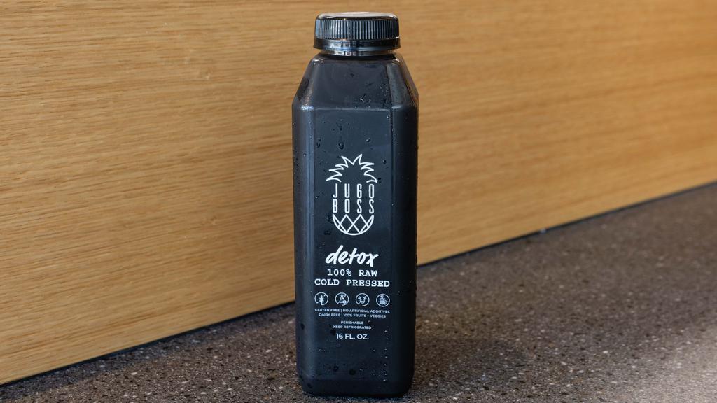 Dark Night · Ingredients: activated charcoal, lemon, agave.