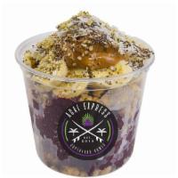 Wolfpack Bowl Large  · Açaí, coconut oil, granola, banana, almond butter, coconut flakes, chia and hemp seeds.