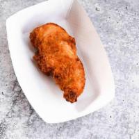 Individual Chicken Tender · Marinated in a bit of buttermilk, spiced with our signature dry rub, hand-battered, and frie...