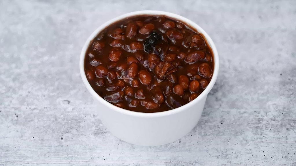 Baked Beans With Brisket · Our founder's recipe: beans, our Original sauce, and our award-winning brisket