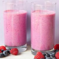 16 Oz. Very Berry F-Factor · Blueberries, strawberries, vanilla FROYO, almond milk, and vanilla F Factor protein powder