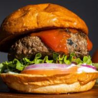 Kind Of Classic Burger · Seasoned half-pound angus patty perfectly cooked to medium on a griddled bun. Served with fr...