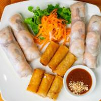Appetizer Combo · Our combo comes with two orders of spring roll and one order of eggroll.