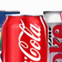 Soda · Coke, diet coke, sprite, or Fanta.