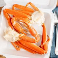 Snow Crab Combo · Two snow crab, shrimp, potato, eggs.sausage. and corn.