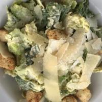 Caesar Salad · Romaine lettuce, croutons, parmesan cheese, caesar dressing.