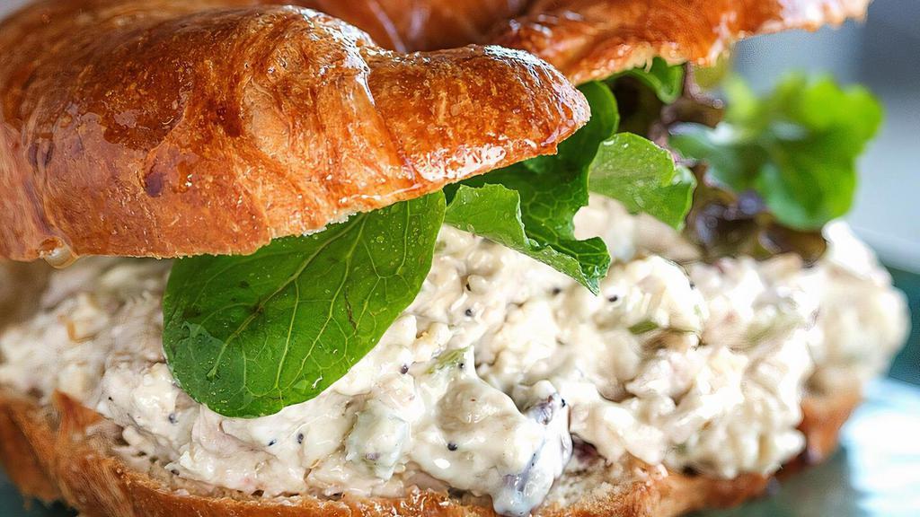 Chicken Salad Sandwich - Cape Cod · A twist on a classic sandwich - this is sweet rather than savory - it is chicken breast, celery, cranberries, honey and mayo - on a choice of bread with fresh greens.