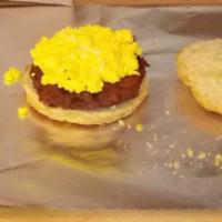 Salmon Biscuit With Egg · 